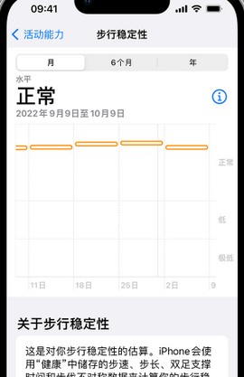 万源iPhone手机维修如何在iPhone开启'步行稳定性通知'