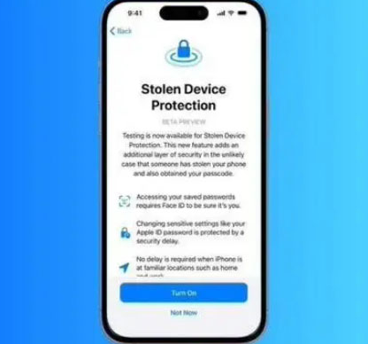 万源苹果授权维修店分享被盗设备保护功能开启方法 