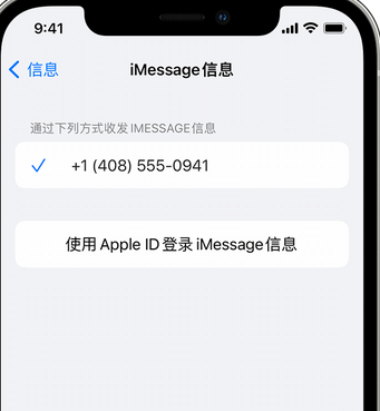 万源apple维修iPhone上无法正常发送iMessage信息 