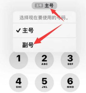 万源苹果14维修店分享iPhone 14 Pro Max使用副卡打电话的方法 